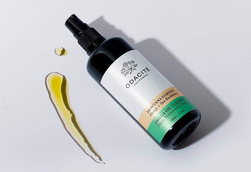 Odacite Montana Harvest, Hemp + Sea Buckthorn Omega Oil Cleanser