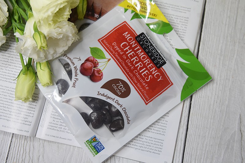 Stoneridge Orchards Montmorency Cherries Dipped in Dark Chocolate 70% Cocoa