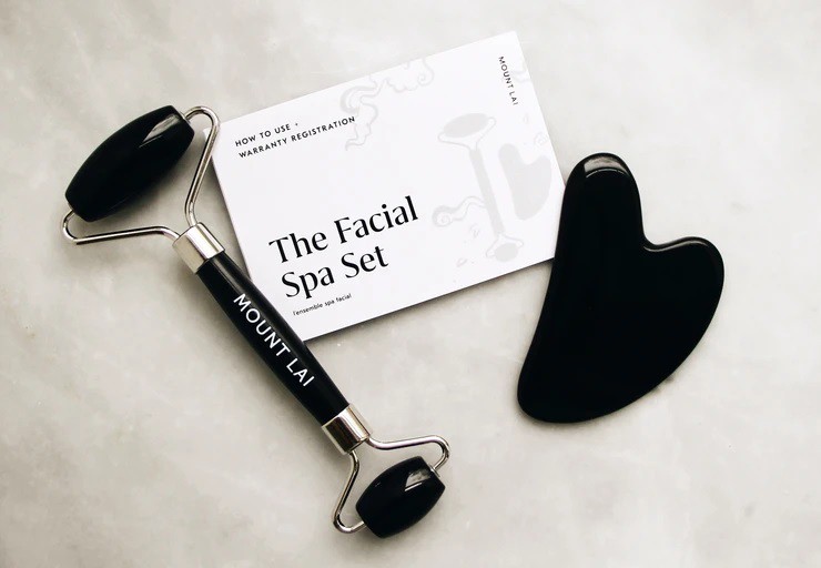 Mount Lai The Black Obsidian Facial Spa Set Mount Lai The Black Obsidian Facial Spa Set
