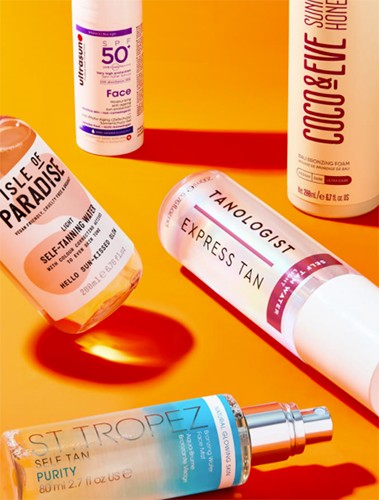 скидка 20% на автозагары и бронзаторы на BeautyBay