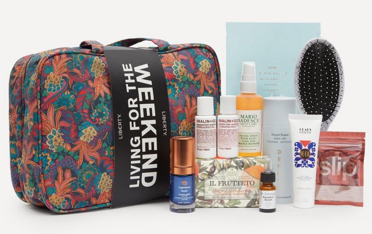 Liberty London The Living for the Weekend Beauty Kit