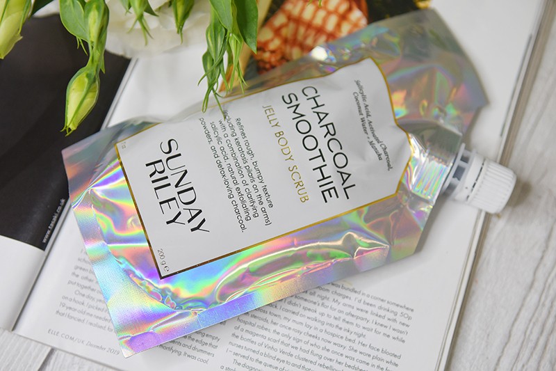 Sunday Riley Charcoal Smoothie Jelly Body Scrub