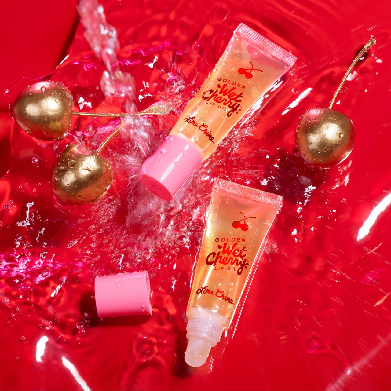 Lime Crime Golden Wet Cherry Lip Oil