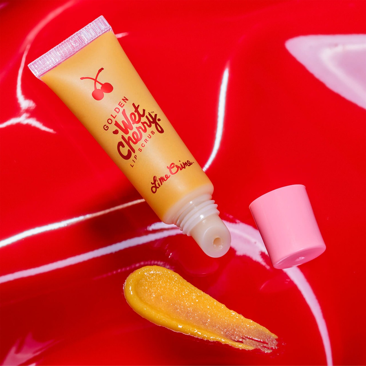 Lime Crime Golden Wet Cherry Lip Scrub