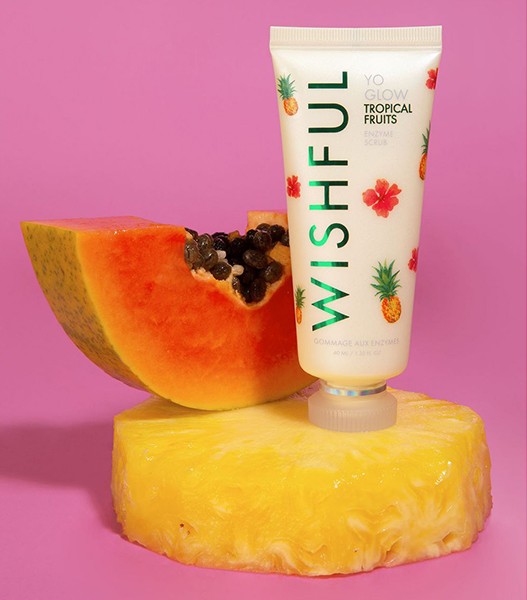 Wishful Yo Glow Tropical Fruits Enzyme Scrub