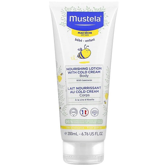 Mustela Baby Nourishing Body Lotion with Cold Cream For Dry Skin