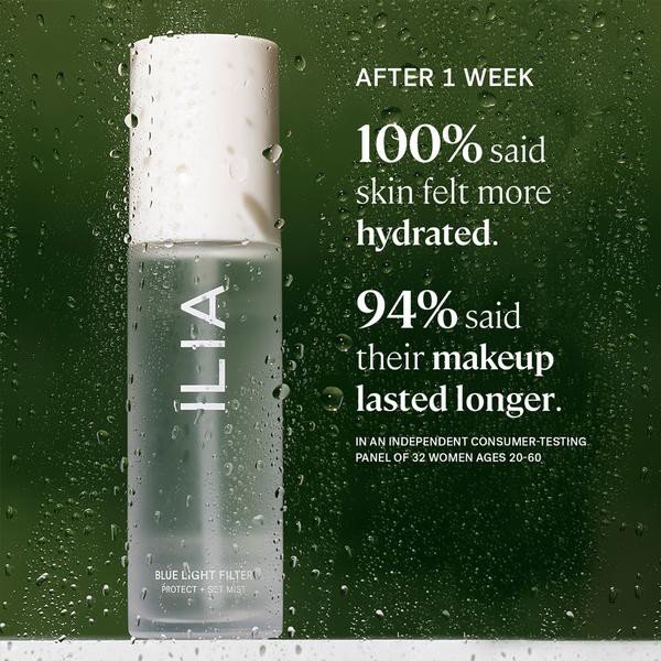 Ilia Beauty Ilia Blue Light Filter Protect + Set Mist