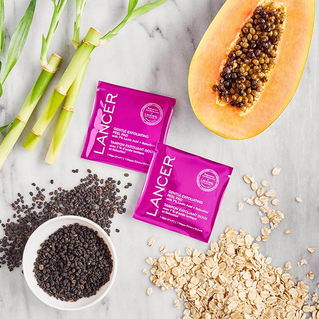 Lancer Gentle Exfoliating Peel Pads