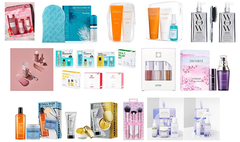 наборы от Glow Recipe, St Tropez, Sachajuan, Color WOW, Fenty, Ofra, Decorte, Cosrx, Peter Thomas Roth, Real Techniques, Sunday Rain наборы от Glow Recipe, St Tropez, Sachajuan, Color WOW, Fenty, Ofra, Decorte, Cosrx, Peter Thomas Roth, Real Techniques, Sunday Rain