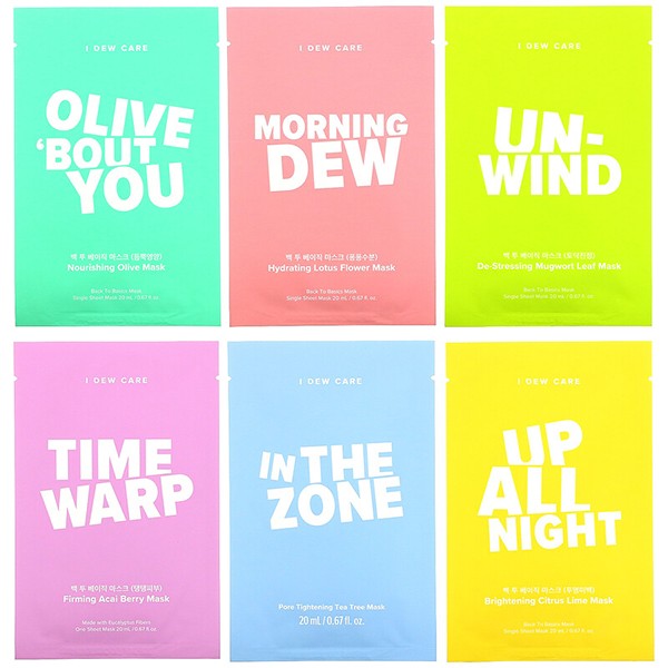 I Dew Care Let's Get Sheet Faced 14 Day Sheet Mask Set I Dew Care Let's Get Sheet Faced 14 Day Sheet Mask Set
