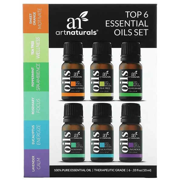 Artnaturals Top 6 Essential Oils Set Artnaturals Top 6 Essential Oils Set