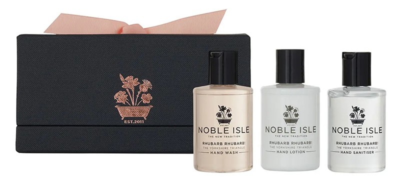 Noble Isle Rhubarb Rhubarb! Hand Care Trio Noble Isle Rhubarb Rhubarb! Hand Care Trio