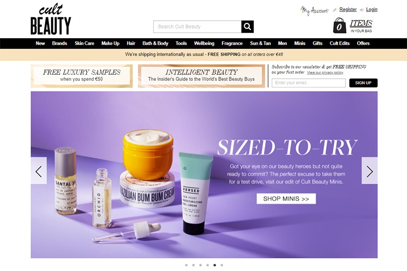 скидка 15% на Cult Beauty скидка 15% на Cult Beauty