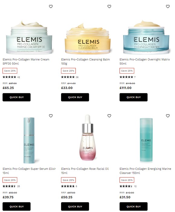 скидка 25% на Elemis (плюс, экстра-скидка 20%) скидка 25% на Elemis (плюс, экстра-скидка 20%)