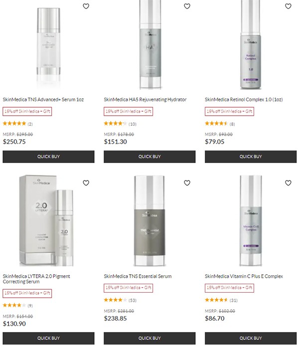 скидка 15% на SkinMedica скидка 15% на SkinMedica
