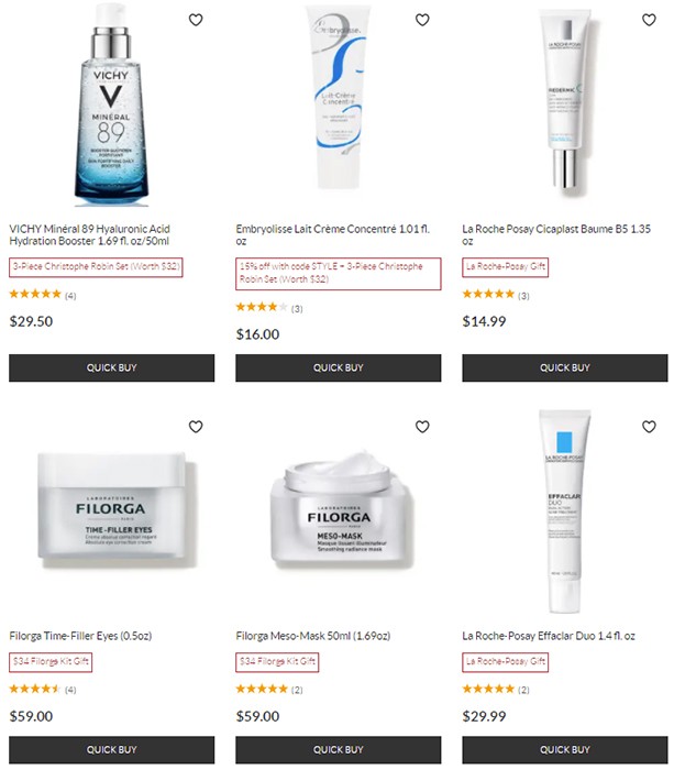 скидки на Skinstore