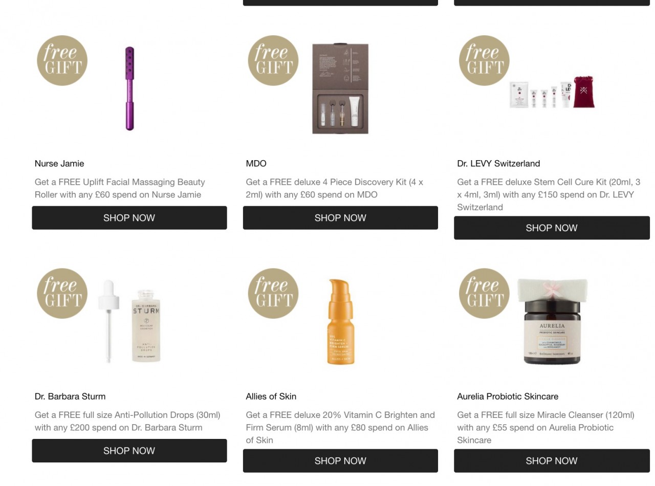 подарки на Cult Beauty подарки на Cult Beauty