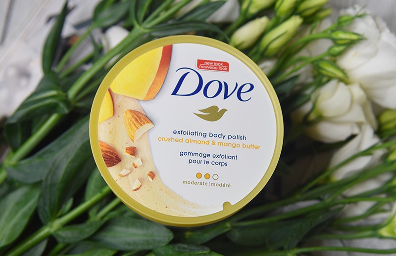 Dove Exfoliating Body Polish Crushed Almond and Mango Butter