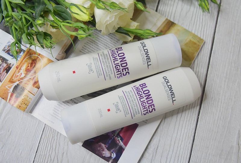 Goldwell Dualsenses Blonde and Highlights Anti-Yellow Shampoo и  Conditioner