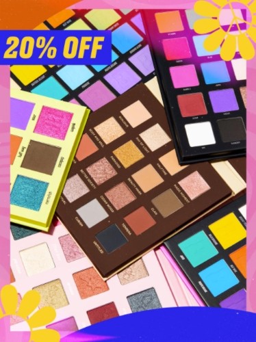 скидка 20% на палетки на BeautyBay скидка 20% на палетки на BeautyBay