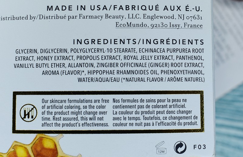 Farmacy Honey Potion Renewing Antioxidant Hydration Mask отзыв