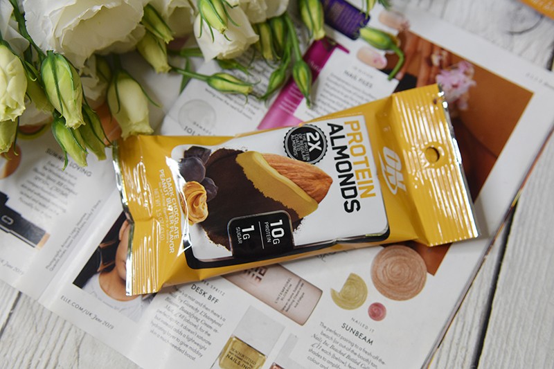 Optimum Nutrition Protein Almonds Dark Chocolate Peanut Butter 12 Packets