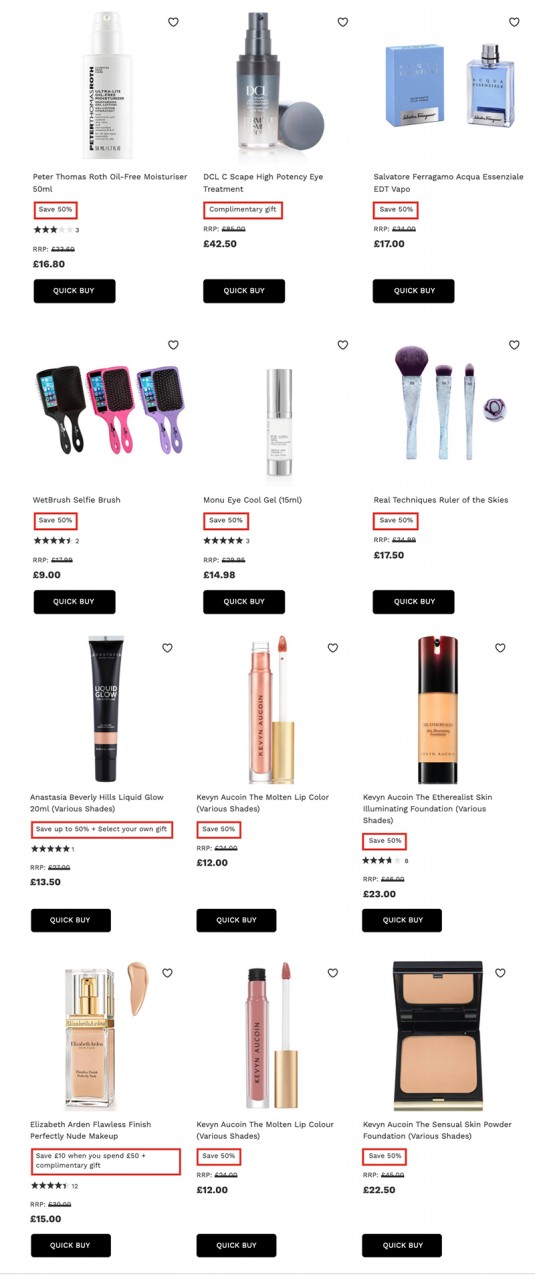 летняя распродажа на Lookfantastic летняя распродажа на Lookfantastic