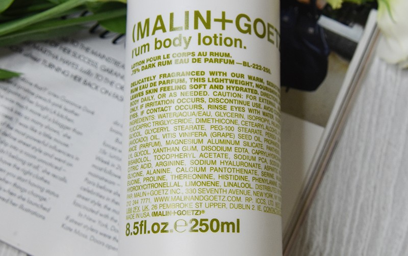 Malin Goetz Dark Rum Body Lotion отзывы