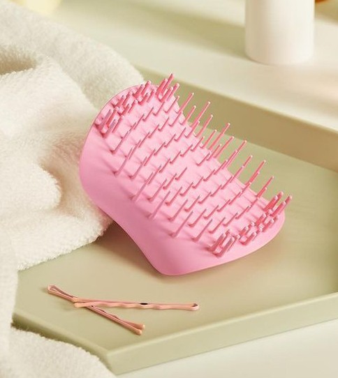 Tangle Teezer The Scalp Exfoliator and Massager Pretty Pink