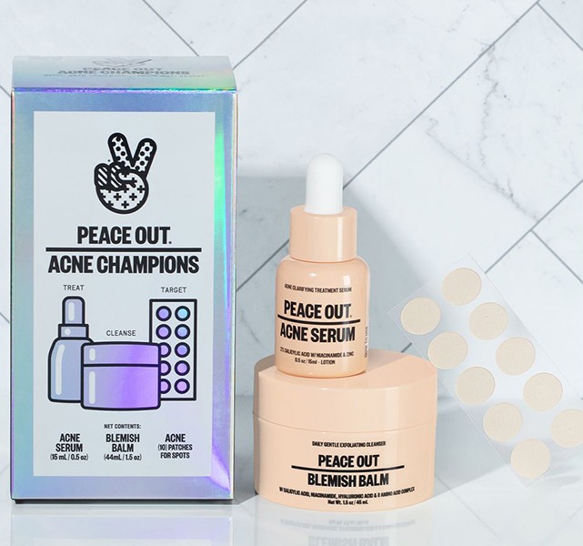 Peace Out Acne Champion Kit