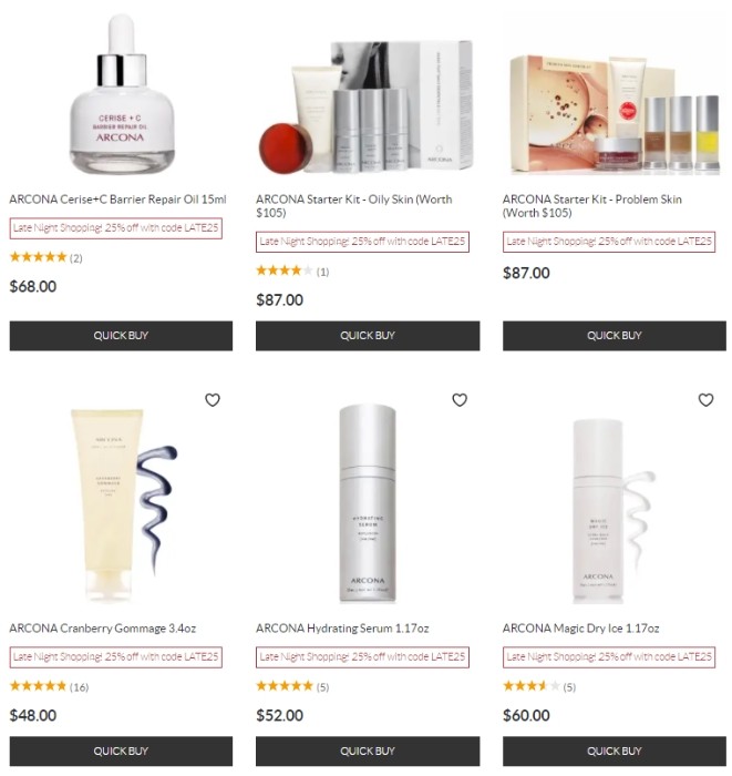 скидка 30% на Arcona