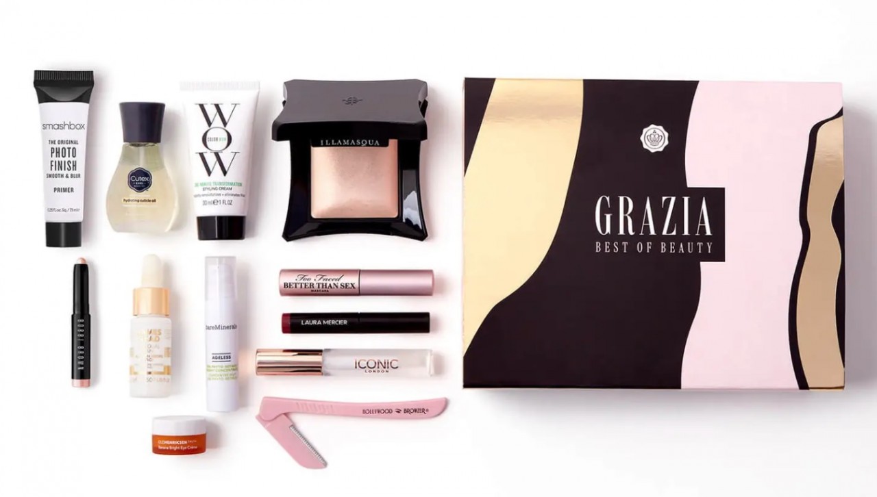 Glossybox UK June Grazia Best of Beauty Box 2021