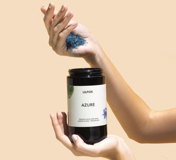 Lilfox Azure Tranquil Blue Aura Soak