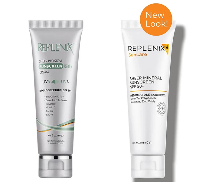 Replenix Sheer Mineral Sunscreen SPF50+