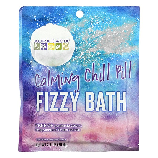 Aura Cacia Fizzy Bath Calming Chill Pill Aura Cacia Fizzy Bath Calming Chill Pill