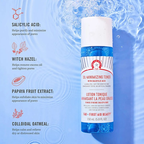 First Aid Beauty Oil-Minimizing Toner with Salicylic Acid First Aid Beauty Oil-Minimizing Toner with Salicylic Acid