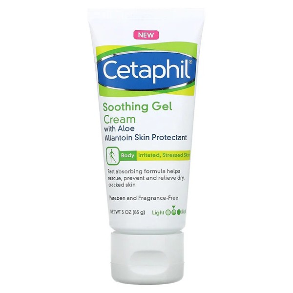 Cetaphil Soothing Gel Cream with Aloe, Medium Fragrance Free Cetaphil Soothing Gel Cream with Aloe, Medium Fragrance Free