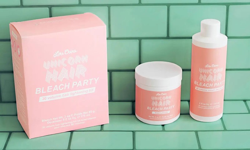 Lime Crime Unicorn Hair Bleach Party 20 Volume Hair Lightening Kit Exclusive Lime Crime Unicorn Hair Bleach Party 20 Volume Hair Lightening Kit Exclusive