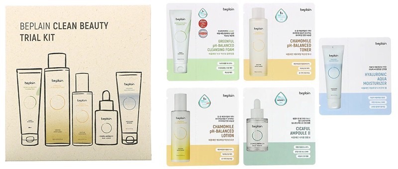 BePlain Clean Beauty Trial Kit 5 Piece Kit