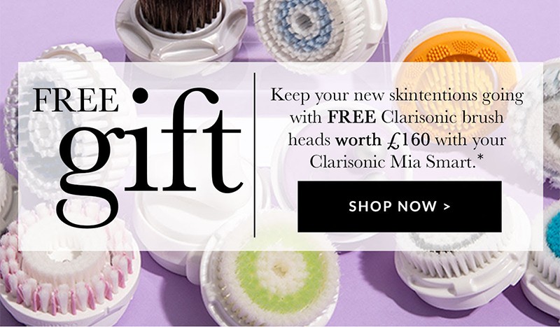 скидка на Clarisonic Mia Smart + подарок