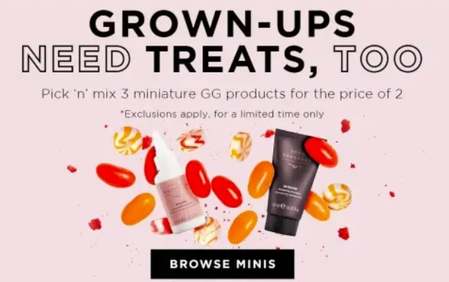 акции на Grow Gorgeous акции на Grow Gorgeous