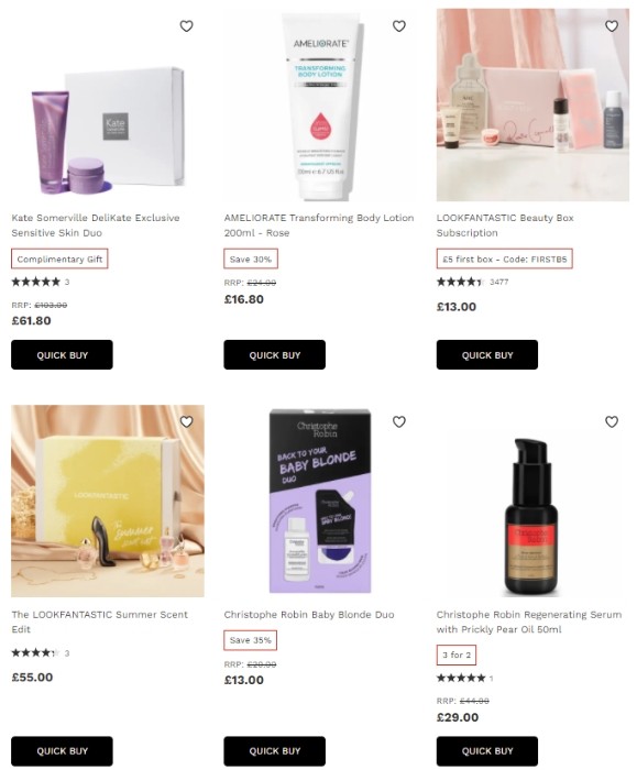 Акции на LookFantastic Акции на LookFantastic