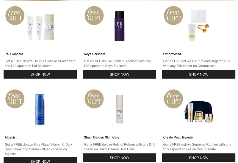 подарки на Cult Beauty подарки на Cult Beauty