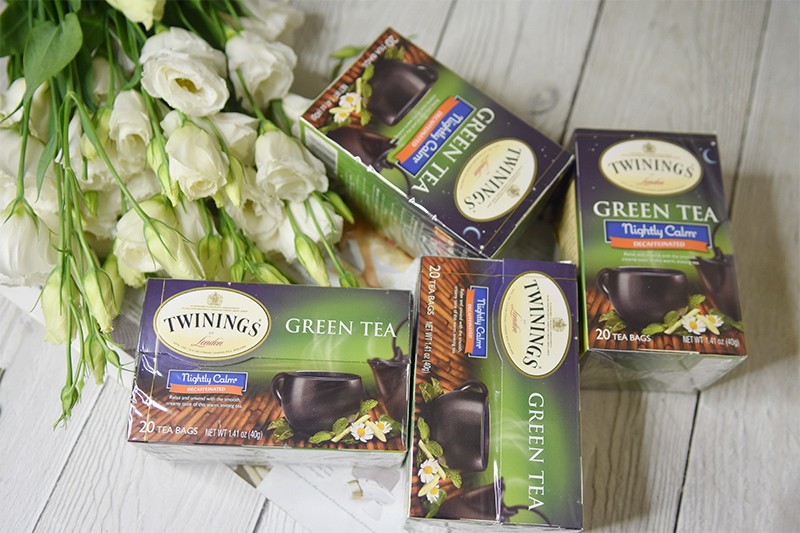 Twinings Green Tea Nightly Calm Naturally Decaffeinated
