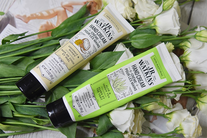 J R Watkins Hand Cream Aloe & Green Tea