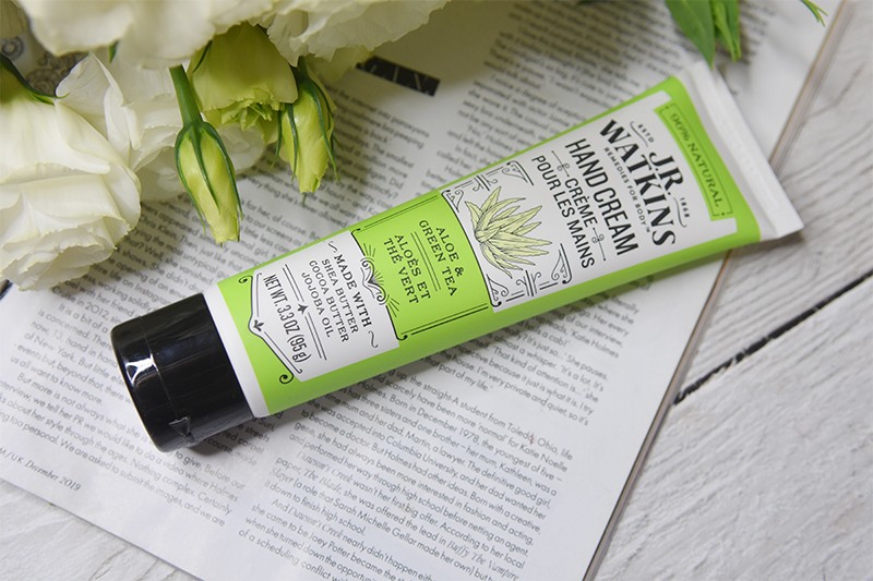 JR Watkins Hand Cream Aloe & Green Tea