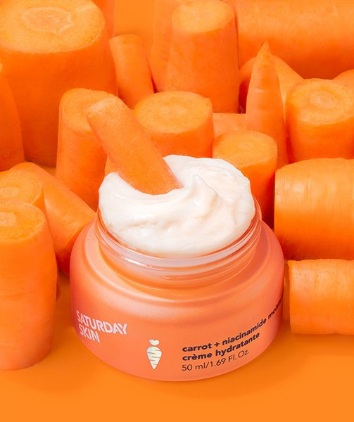 Saturday Skin Carrot and Niacinimide Moisturising Cream Saturday Skin Carrot and Niacinimide Moisturising Cream