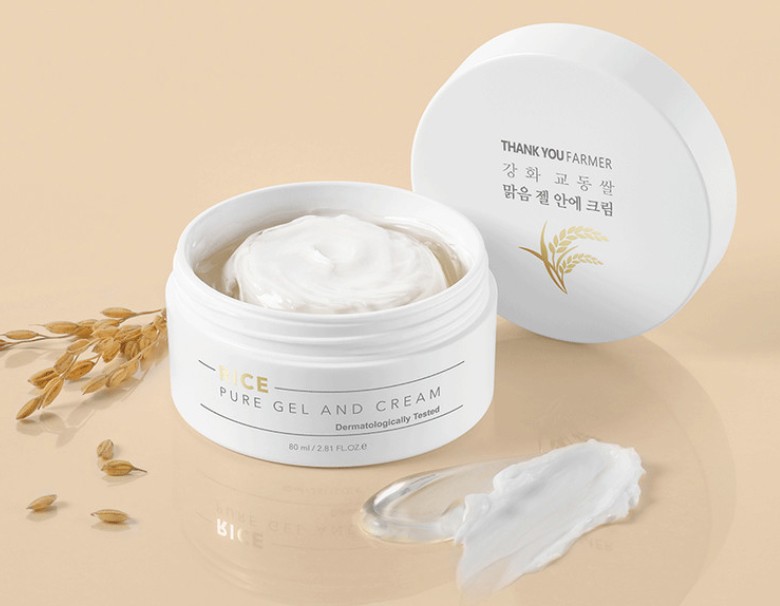 Thank You Farmer Rice Pure Gel and Cream Thank You Farmer Rice Pure Gel and Cream