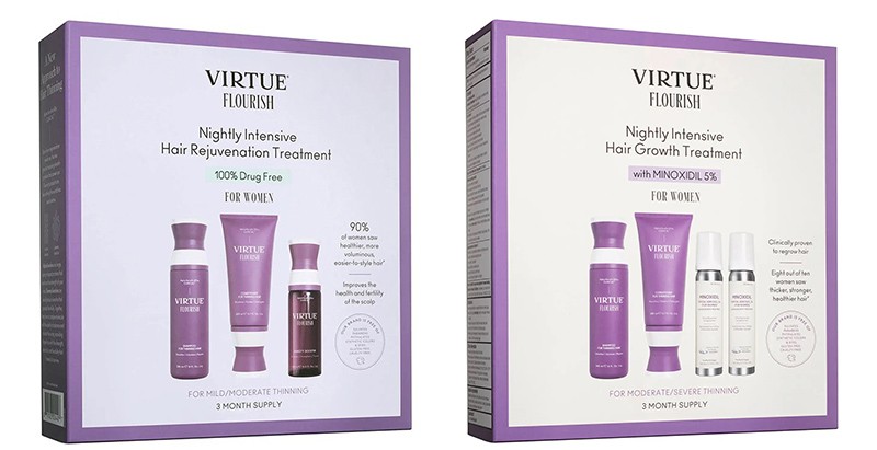 Virtue Flourish Nightly Intensive Hair Rejuvenation Treatment Kit Virtue Flourish Nightly Intensive Hair Rejuvenation Treatment Kit