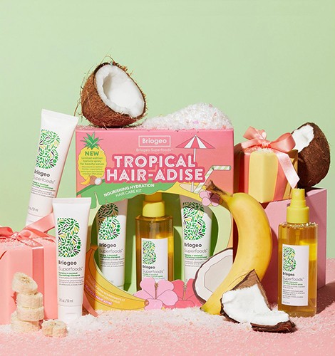 Briogeo Tropical Hair-adise Nourishing Hydration Hair Care Kit